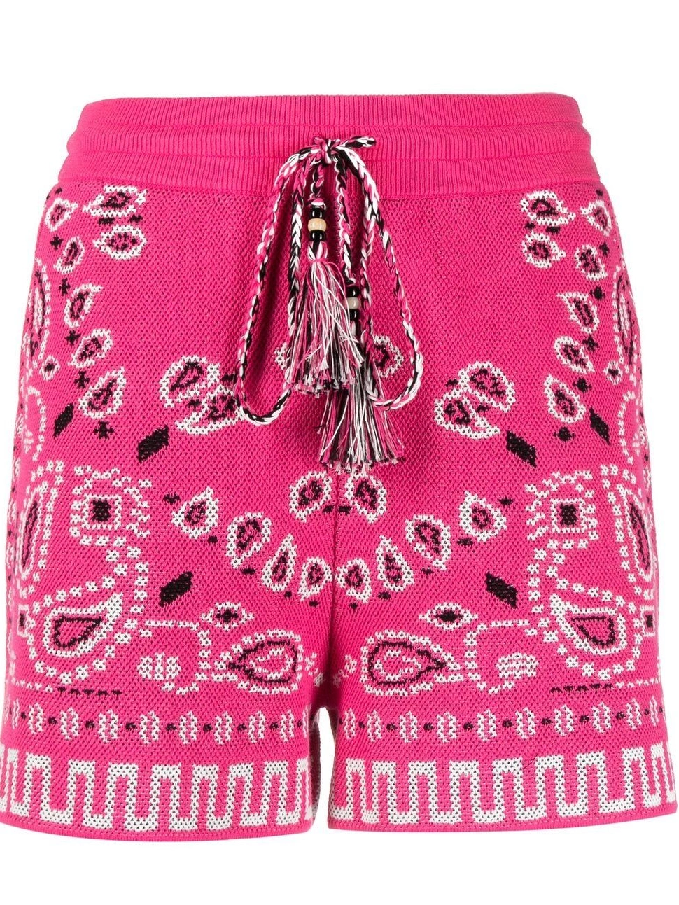 Affordable pique Women bandana-print Alanui shorts 0718